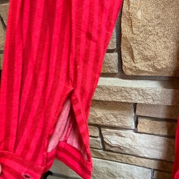 BL^NK LONDON Dress Red Floral Stripe CUDREY Anthropologie SZ XS - Picture 11 of 12